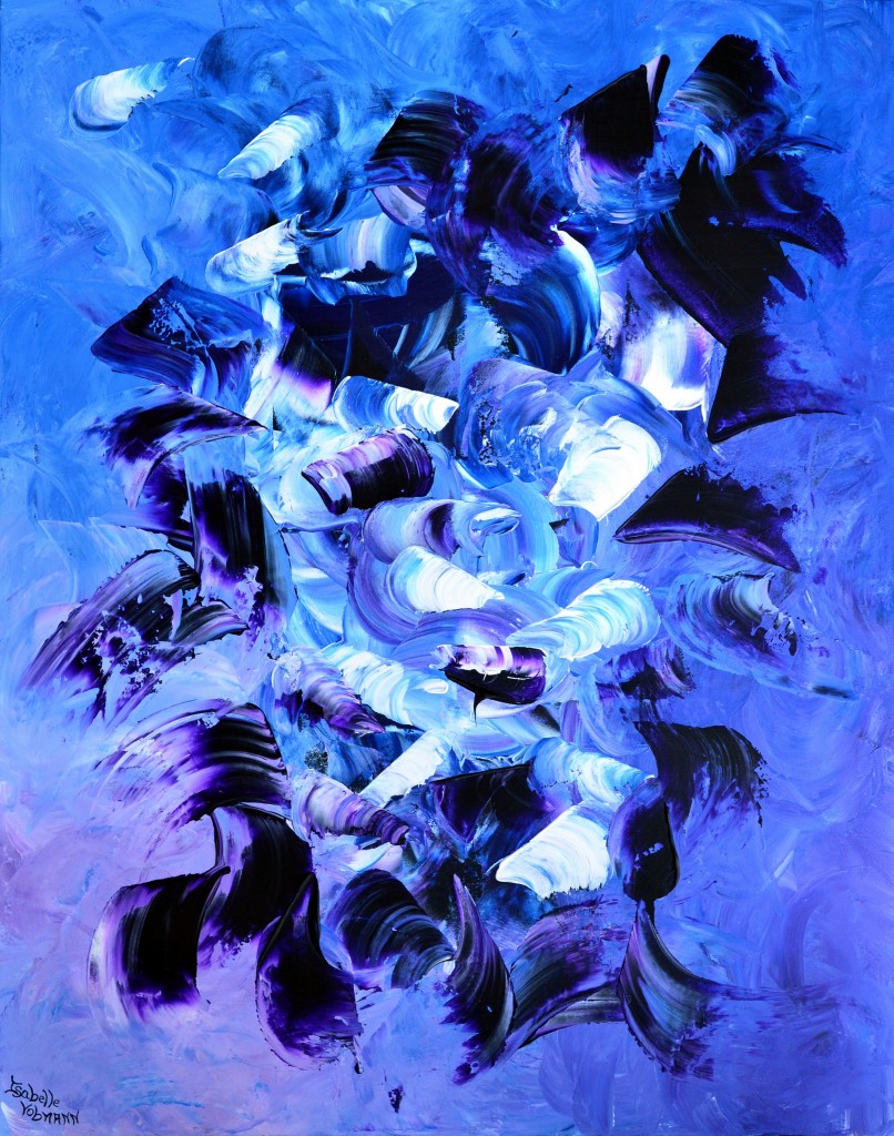 Angels sky 92x73 cm